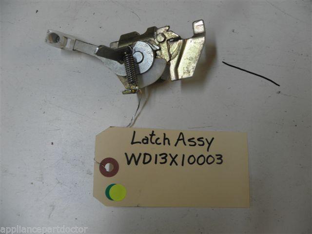 HOTPOINT DISHWASHER WD13X10003 LATCH USED PART ASSEMBLY HOTPOINT DISHWASHER WD13X10003 LATCH USED PART ASSEMBLY